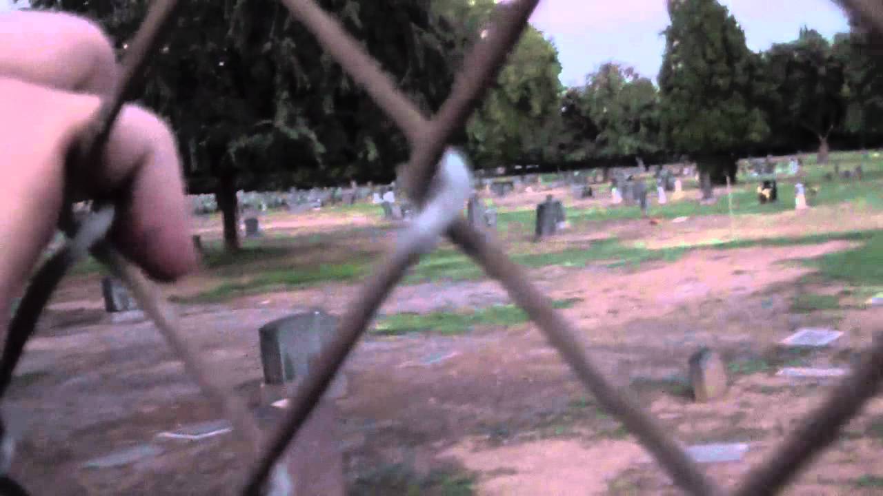 Ghost Caught On Tape at Odd Fellows Cemetery in Los Angeles California