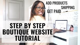 How to Make an Online Store - Boutique Website Tutorial screenshot 3