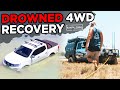 Drowned 4wd recovery gone wrong james price point