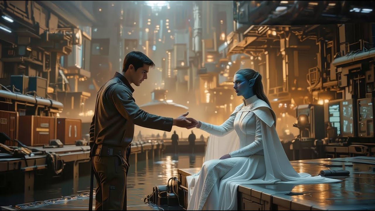 A Lonely Man Encounters a Too Old Alien Bride Abandoned at the Dock—and Marries Her Instantly|Sci-Fi