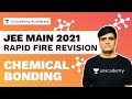 Jee main 2021 rapid fire revision on chemical bonding  vj sir  unacademy accelerate