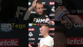 💥 WYWIAD Z GWIAZDĄ OKTAGONU: BANDURĄ!! 🔥 #shorts #mma #sportywalki #magical #treningmma  #famemma