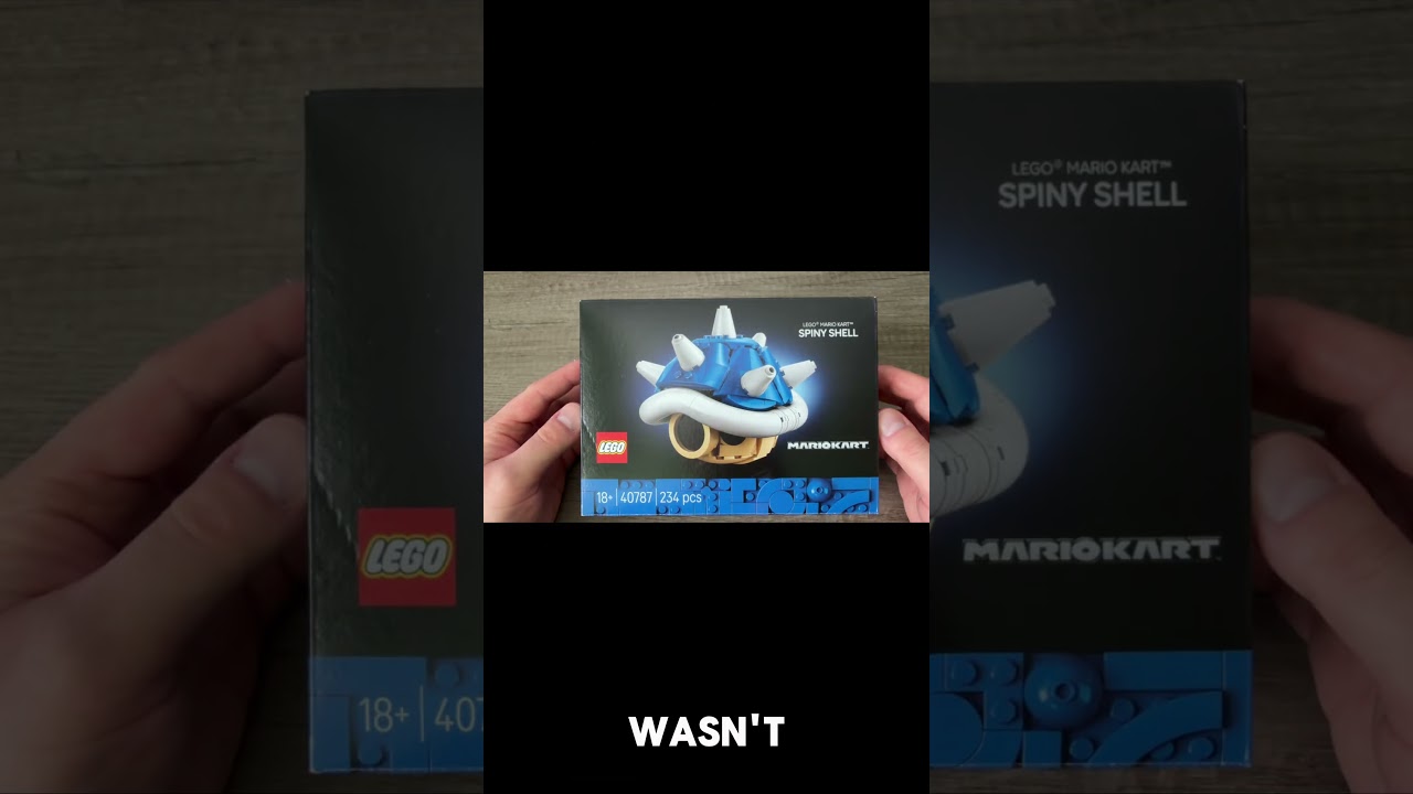 Rare LEGO Mario Kart Blue Shell! | Spiny Shell LEGO x Nintendo Collab