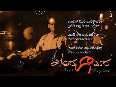 Diviye Nalawili Thotilla - Amaradeva video thumbnail