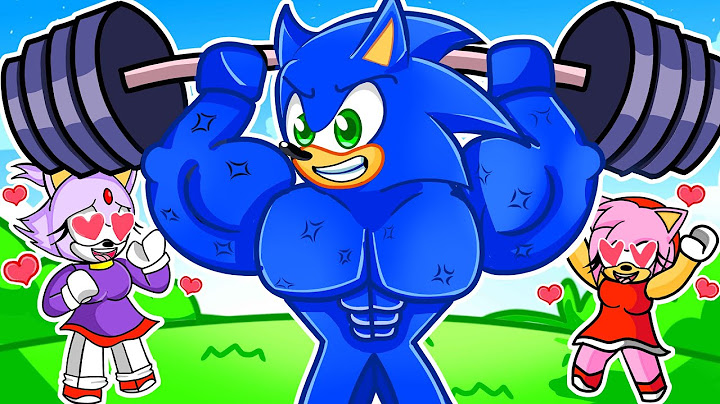 Sonic Rizzing Girls By Becoming The STRONGEST in Roblox!
