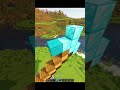 Minecraft Shovel Statue Moment🗽 #minecraft #shorts