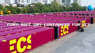 45FT DRY CONTAINERS FOR ECS