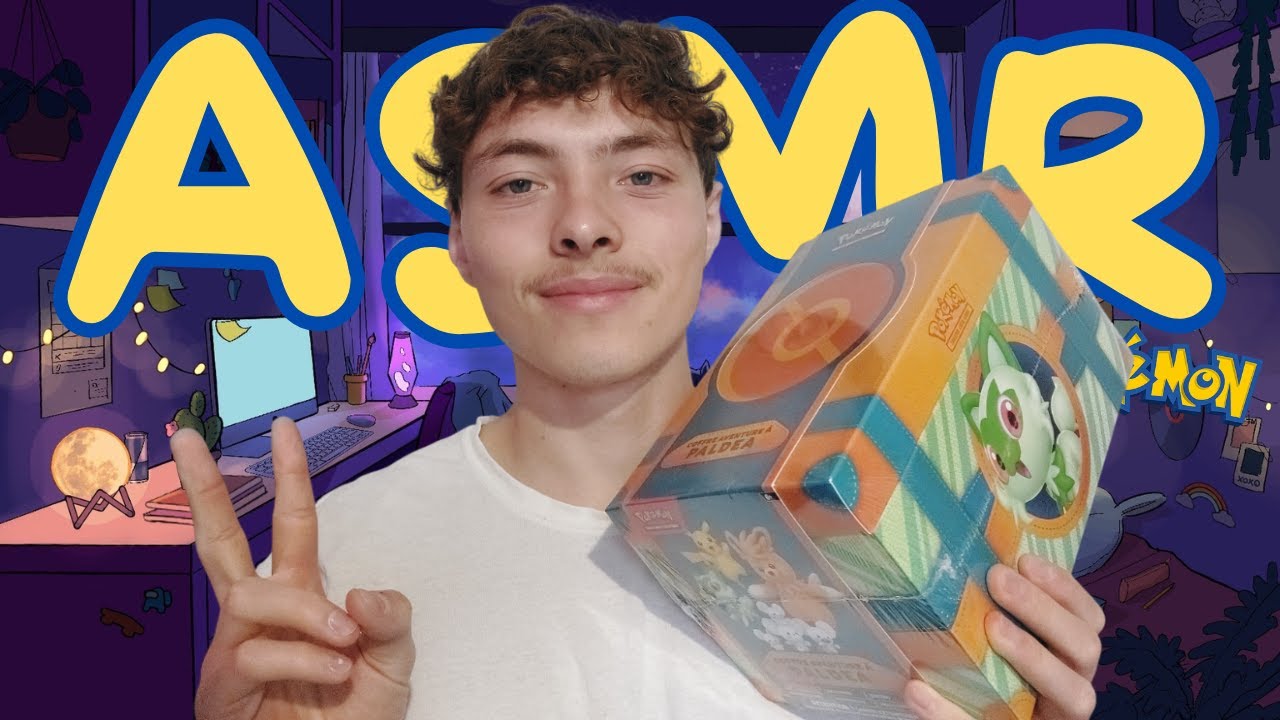 ASMR: J'ouvre un coffret Pokémon Exceptionnel