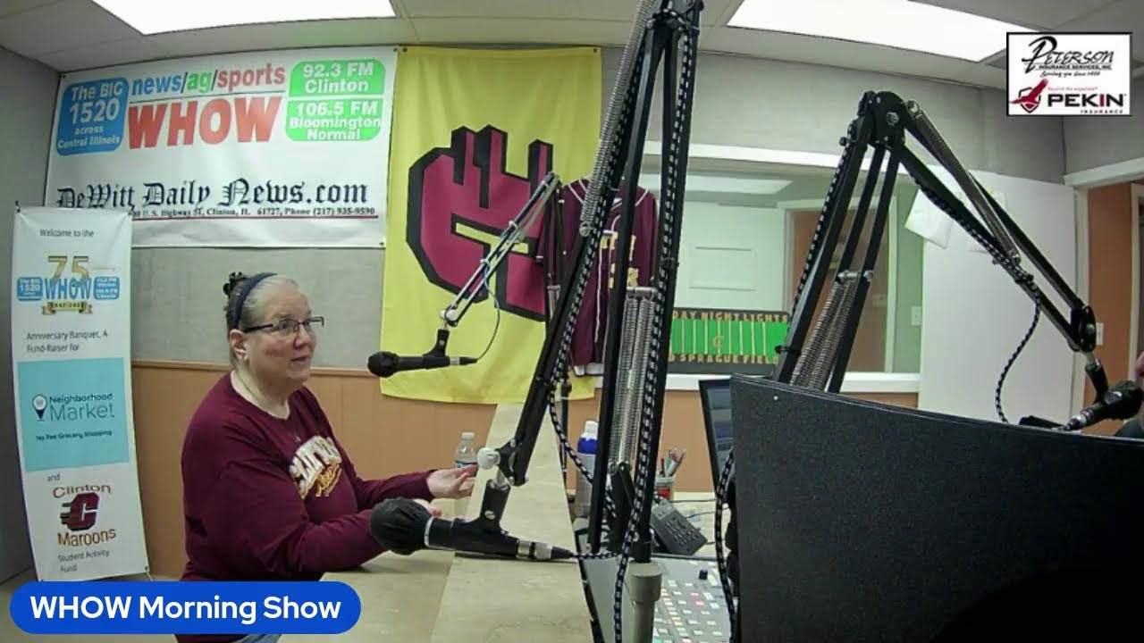 WHOW Morning Show with Janice Peterson - Clinton Chamber of Commerce
