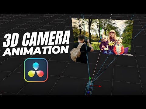 How To 3D Camera Animation In Davinci Resolve | Tutorial