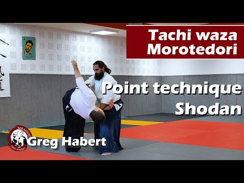 Préparation au Shodan : Tachi waza Morotedori par Greg Habert et Nicolas Charvet
