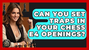 Can You Set Traps In Your Chess E4 Openings? - The Chess Codex