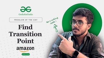 Find Transition Point |🧑‍💻 C++, Java, Python | Upper Bound | T.C ➡️ O(logN), S.C ➡️ O(1) | POTD |GFG