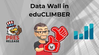 Data Wall in eduCLIMBER