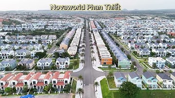 Toàn Cảnh Khu Biệt Thự Florida 1 tại Novaworld Phan Thiết