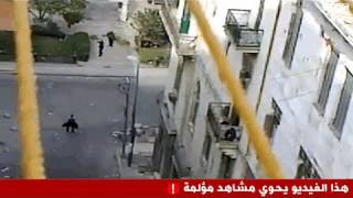 فيديو من يوتيوب: مقتل متظاهر في الإسكندرية
