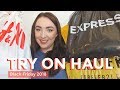 FALL TRY ON HAUL 2018 - Black Friday Clothing Haul