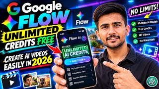 🔥 Google Flow Unlimited Credits FREE | Create AI Videos Easily in 2026 - Flow Ai unlimited trick 🤯