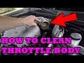 G35 350z How To Clean Throttle Body ECU/Throttle/Idle Relearn