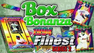 1994 Topps Finest Series 2 Baseball (Hobby Box!) - BOX BONANZA