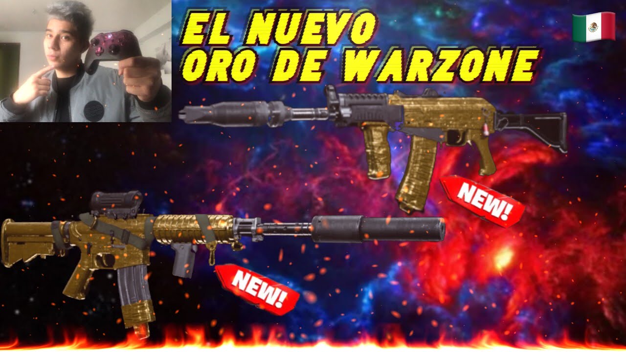 Así son las ARMAS con la SKIN de ORO de COLD WAR en WARZONE | ¿MEJOR ...