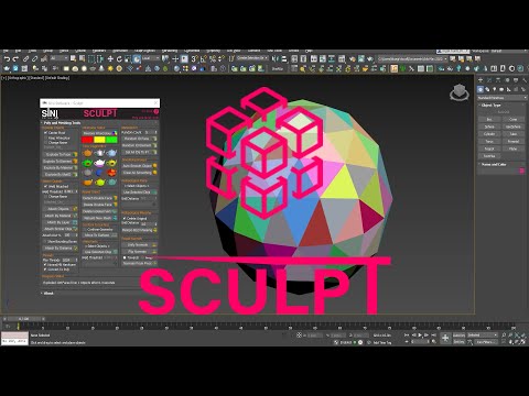 Two way to weld verts using Sculpt