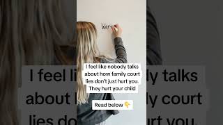 False Allegations And The Harm They Cause #familycourt #falseallegations