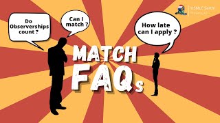 Residency Match FAQs: Can IMGs apply late? Are observerships useful?