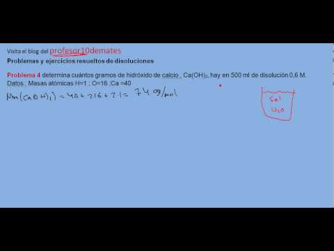 Vídeo: Quina és la massa d'1,50 mols de Ca Oh 2?