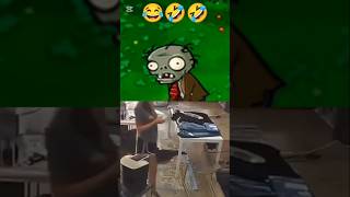 plantas vs zombis 1 xd 😂🤣 #pvz #humor