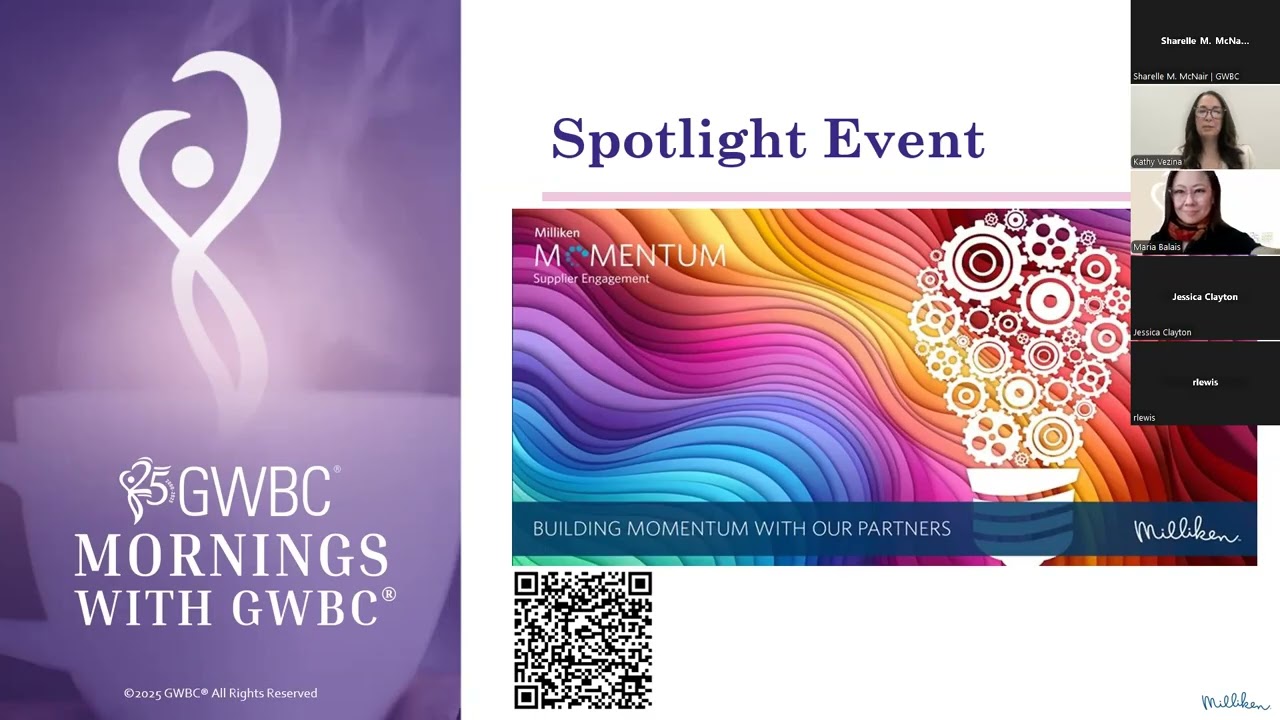 Mornings With GWBC x Milliken & Company