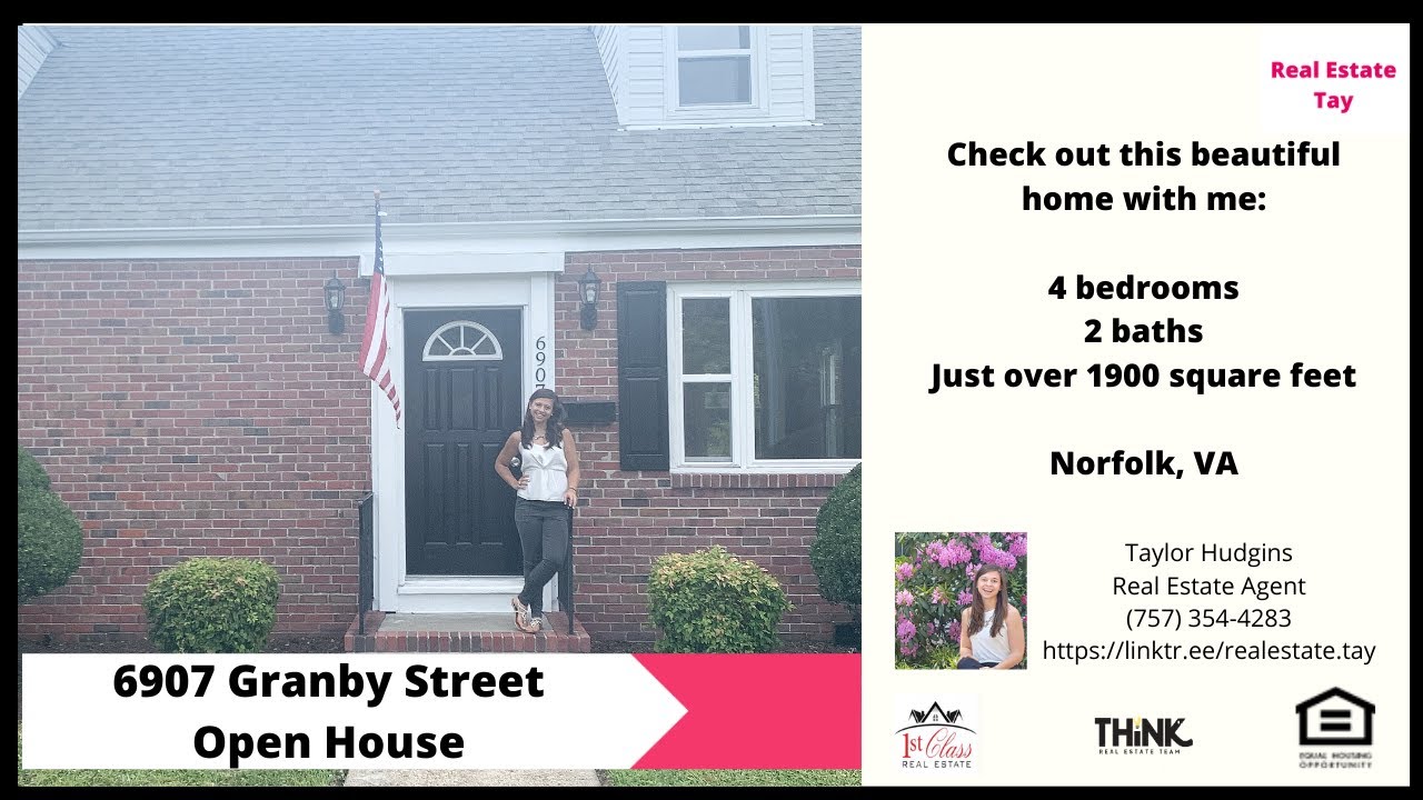 6907 Granby Street, Norfolk, VA - Open House