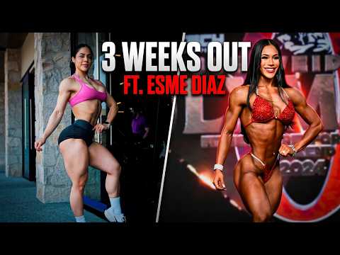 ESME DIAZ AT 3 WEEKS OUT | WELLNESS DIVISION | THE GOAL IS TO QUALIFY TO THE 2026 MR. OLYMPIA!