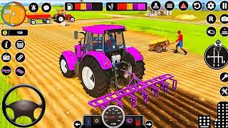 Modern Tractor Farming Driving Simulator 3D - New Tractor Games - Android Gameplay screenshot 3