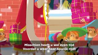 Het Sinterklaas Meezingboek  Sinterklaasje Kom Maar Binnen gezongen Door Maan
