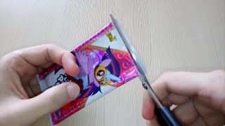 картинка: My little pony Распаковка карточек TRREE THREE SIX TOYS 6