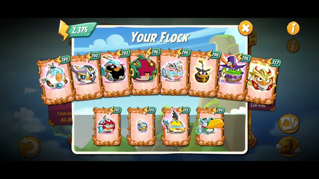 Angry Birds 2/game of the day/fastest missile strike Staila 