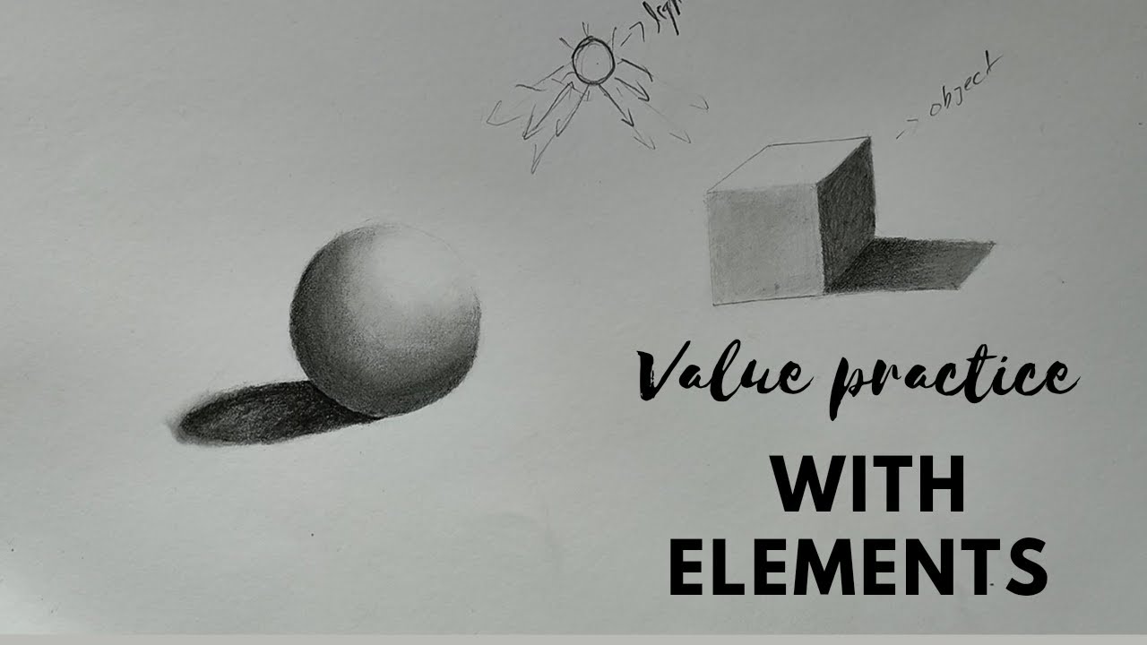 Value scale practice 👨‍🎨 - YouTube