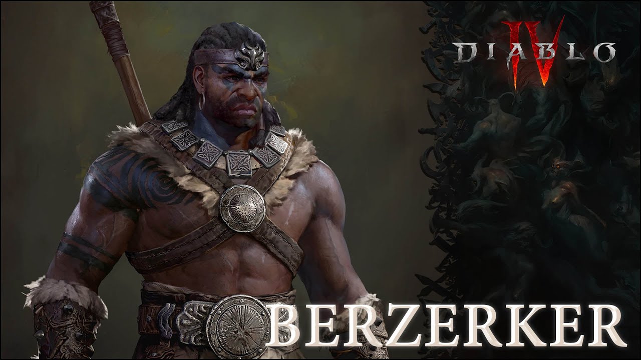 Best Barbarian Build Diablo 4, permantly under berzerker buff !