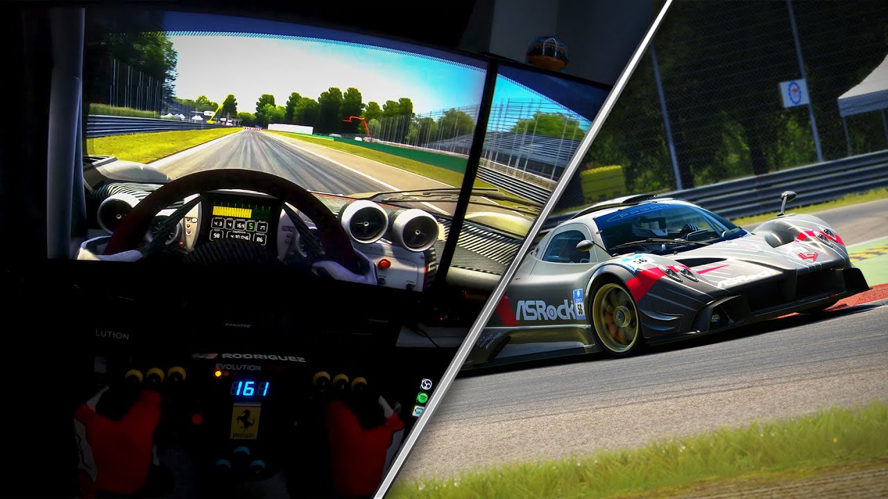 POV: Screaming V12 Pagani Zonda R