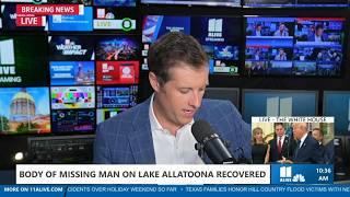 Body of a missing man who went underwater recovered at Lake Allatoona
