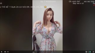 Bigo　ノーブラ　巨乳谷間