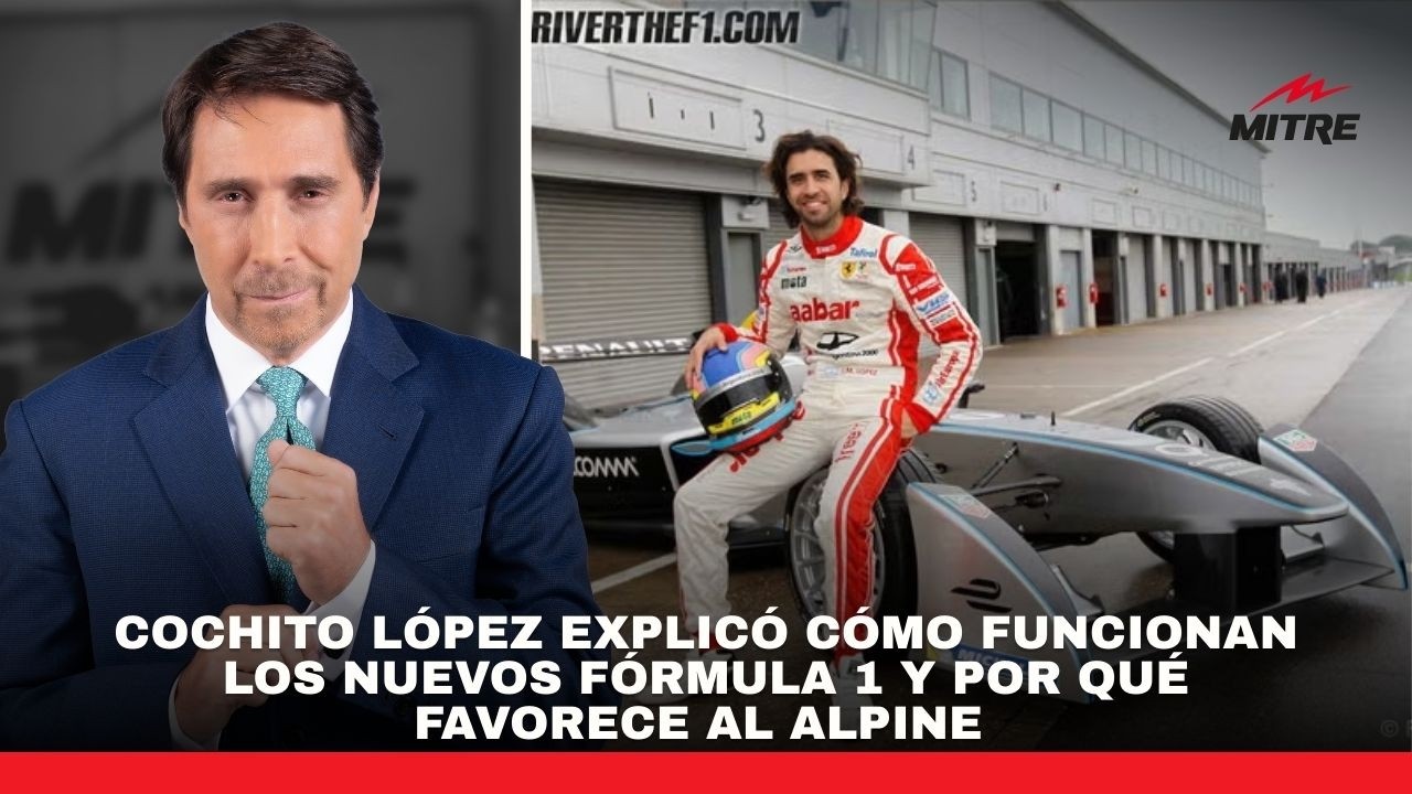 Cochito López le explicó a Eduardo Feinmann cómo funcionan los nuevos Fórmula 1