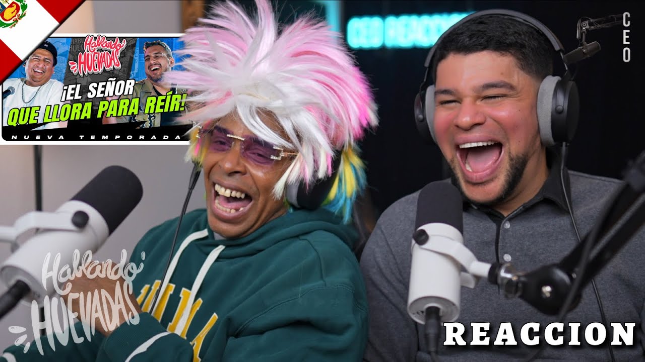 HABLANDO HUEVADAS 😭😂 EL SEÑOR QUE LLORA PARA REIR 🇵🇪 REACCION CON ESDUARDO