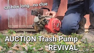 AUCTION Trash Pump REVIVAL by Dirt & Pavement 92 views 7 months ago 7 minutes, 47 seconds