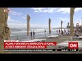 Furtună puternică pe litoral, a fost arborat steagul roşu