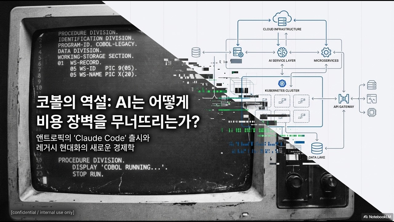 [Report Review] 앤트로픽 '코볼 현대화' 기능 출시가 쏘아올린 IBM 25년 만의 최악의 폭락장