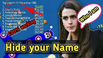 Tips and Tricks | How To Hide Your Name in WormZone.io [WORMZONE]