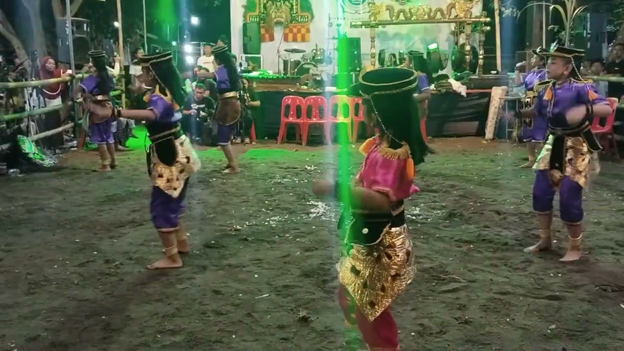 Nari angguk joss di event jatilan, safia dan kawan2