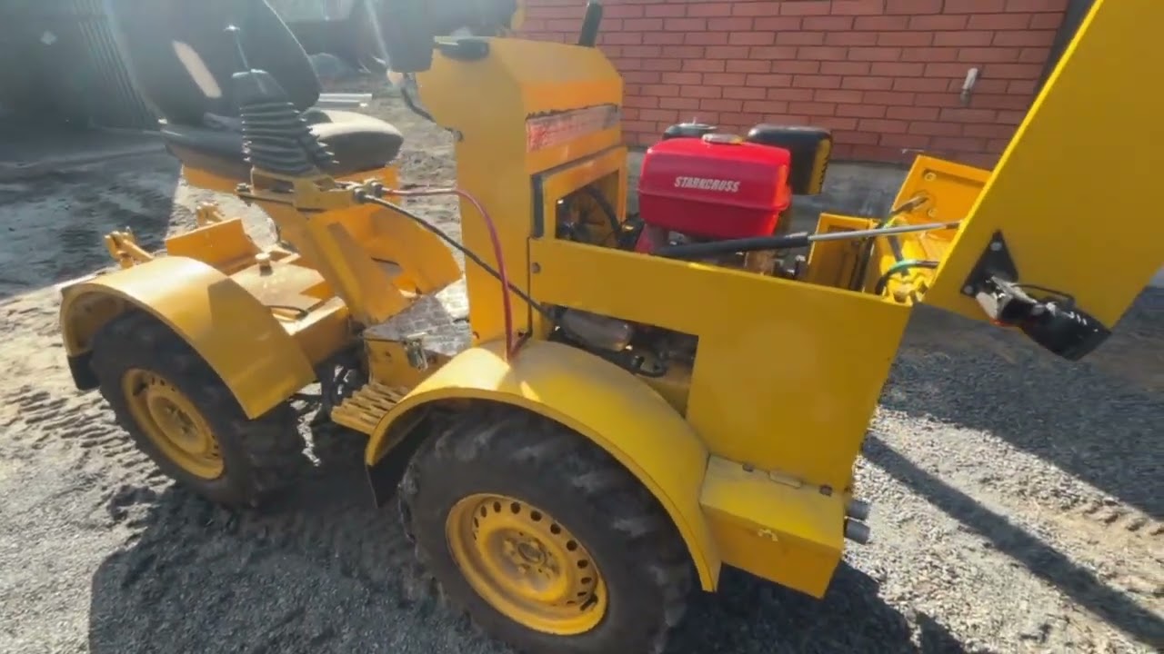 Самодельный минитрактор К-700 из Ростова на Дону. 